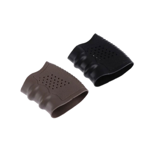 Rubber Anti Slip Ventilated Pistol Grip Sleeve with Moulded Finger Guides