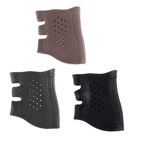 Rubber Anti Slip Ventilated Pistol Grip Sleeve with side cutouts