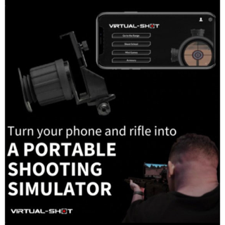 Virtual Shot - Virtual Shooting System for Gel Blasters - Picatinny Rifle Mount